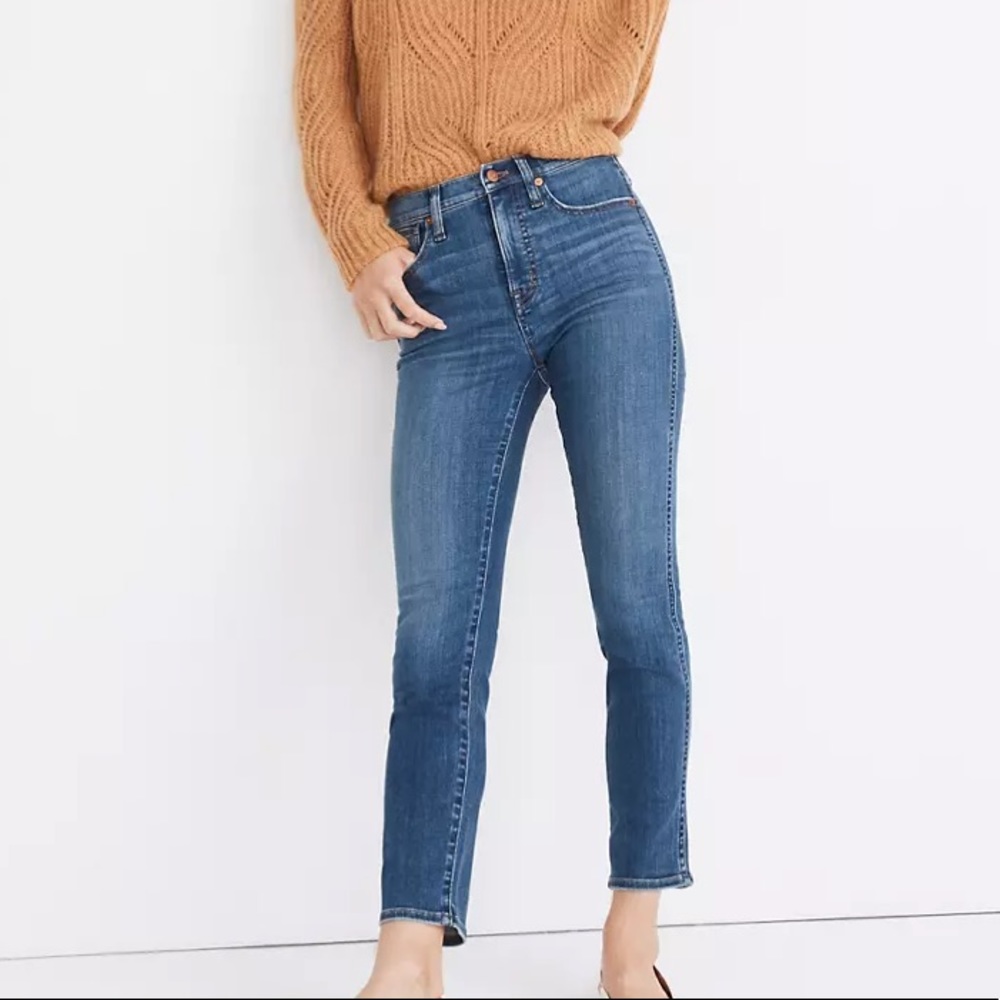Madewell Stovepipe Jeans New Without Tags